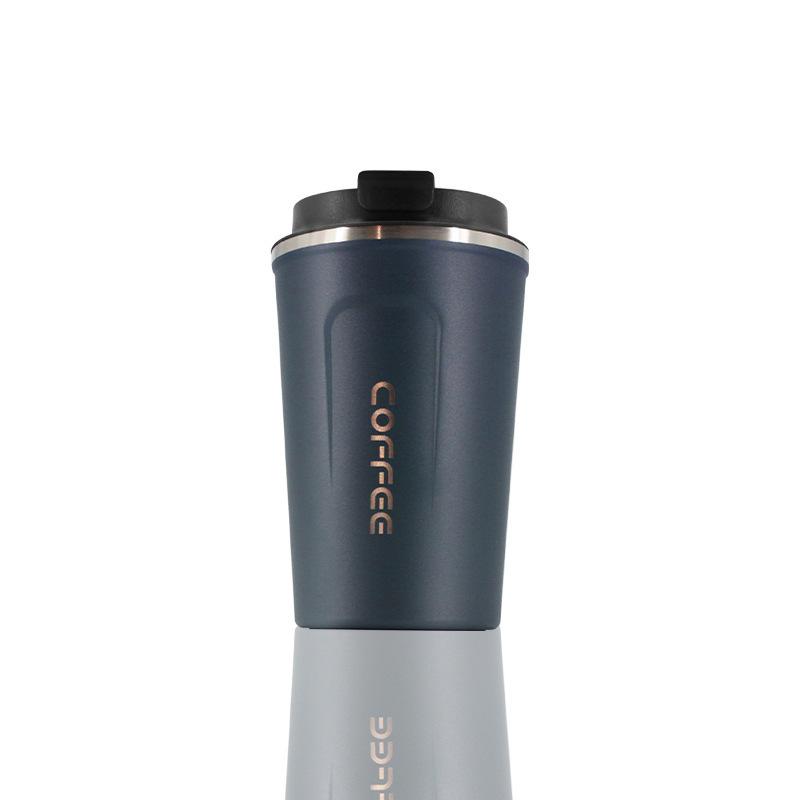 Portable Vehicular Water Cup Thermos Cup 510ml Vacuum Flasks Portable Stainless Steel Thermos Cup Water Bottle Travel Tea Mug Office Thermos Cup