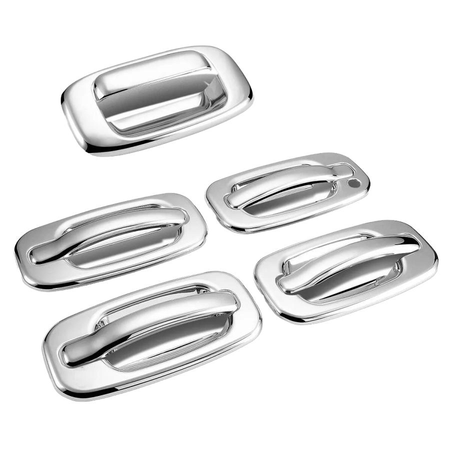 Luxury Exterior Handle Cover for Chevrolet Silverado 1999-2006 Compatible with Both Two-Door and Four-Door Models