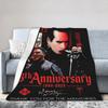 Marilyn Manson Musiktour Druckdecke für Männer Frauen Gemütlich Weich Überwurfdecken für Sofa 50x60 Zoll Mehrere Größen