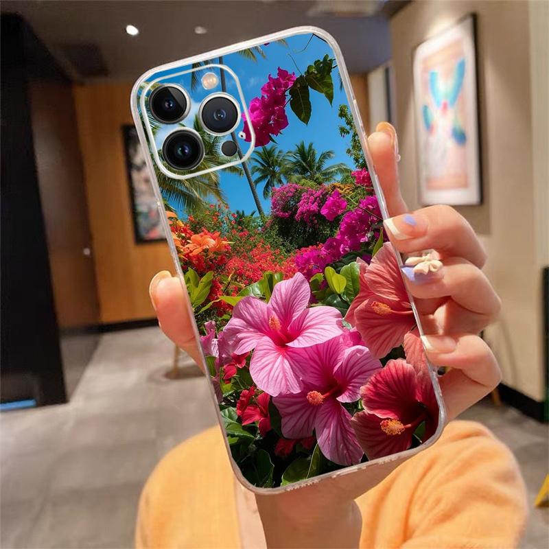 

palm Tree Sea Beach Phone Case For iphone 17ProMax 17 Pro Air 16 15 14 13 Pro Max 16 15 14 13 Pro 15Plus iphone 14