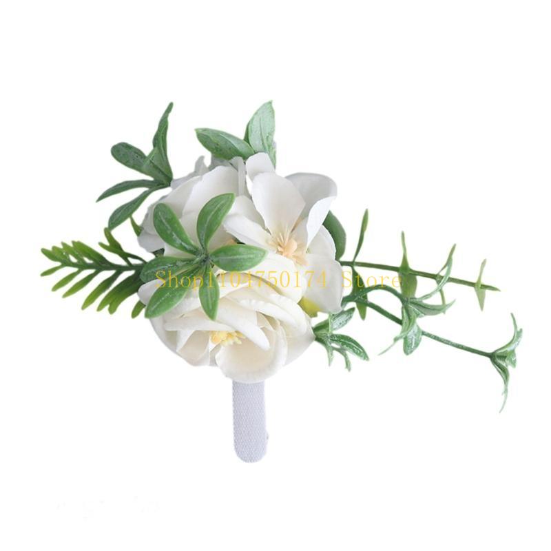 

Realistic Flower for Dogs Leash Decors Hand Flowers Artificial Colorful Rose for Women at Wedding Parties Decorations top sale шампанського