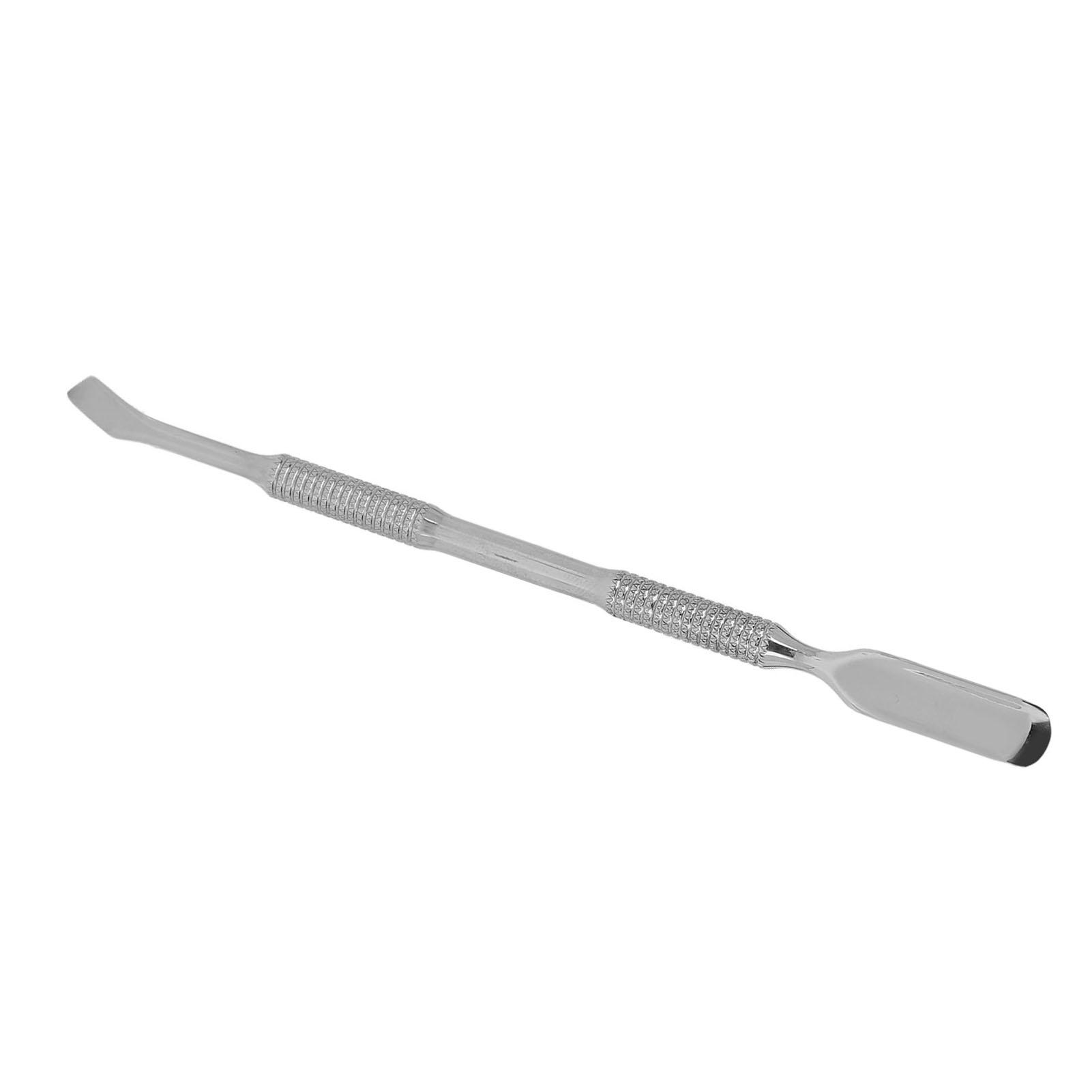 

Двусторонний пушер для кутикулы из нержавеющей стали, средство для удаления кутикулы, кусачки, триммер, инструмент для маникюра для