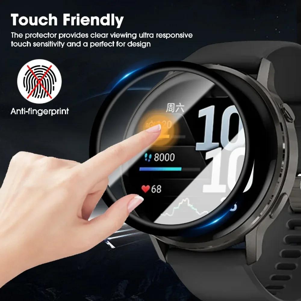 3-1Sets HD Clear Flexible Screen Protectors for Garmin Venu 4 41/45mm Anti-scratch Films with Easy Install Kit for Garmin Venu 4