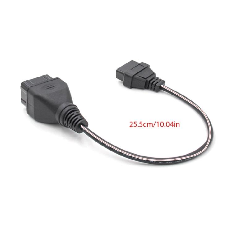 Professional Diagnostic Conversion Cable Cord Suitable for GAZ Truck Fault Detection Scanner Adapter Wire 12Pin To 16Pin