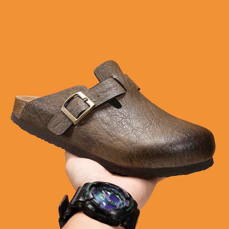 Klassische 2025 Birken Kork Pantoletten: Vielseitige Vier-Jahreszeiten-Mules für Männer und Frauen