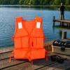 Life Jacket Safety Vest Adjustable Buoyancy Aid Vest for Fishing Swimming Water Reservoir Rescue and Disaster Relief Use