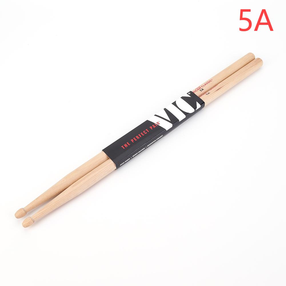 5A/7A Drumsticks Mallets Consistent Weight and Pitch American Hickory Drumsticks Classic Drum Sticks Percussion Accessories