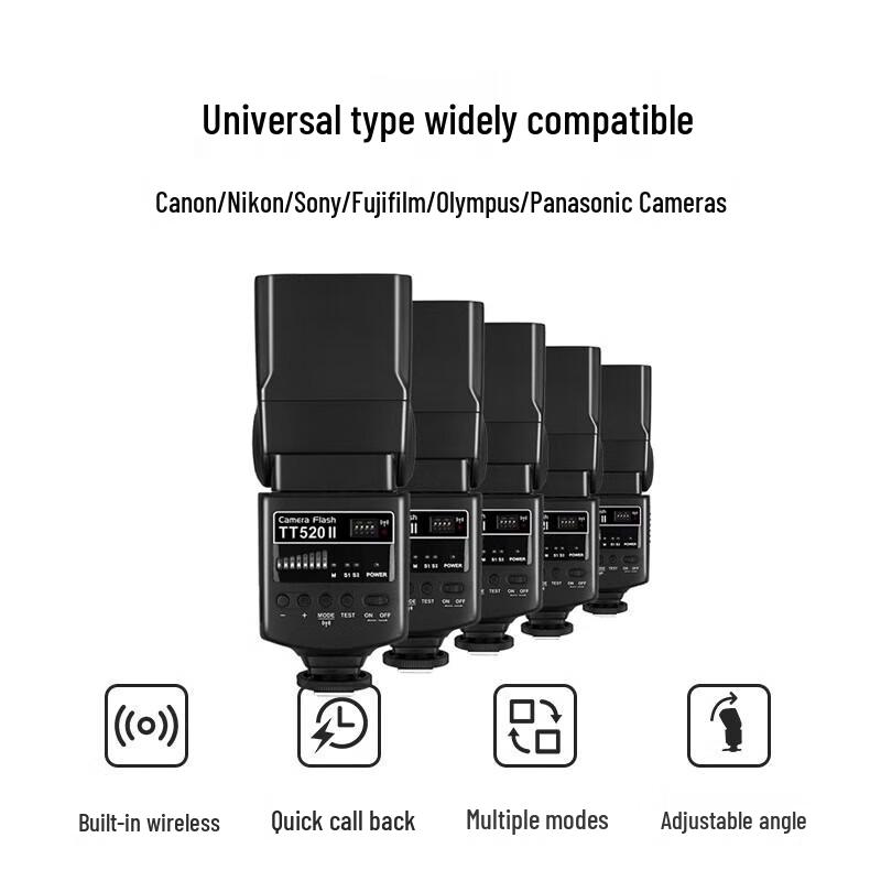Godox TT520II Speedlite Flash Kit