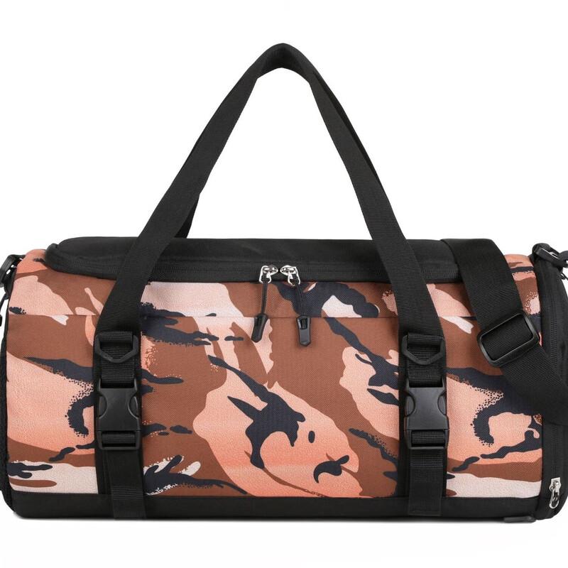 Li Shen Camouflage Sports  Travel Duffel Bag
