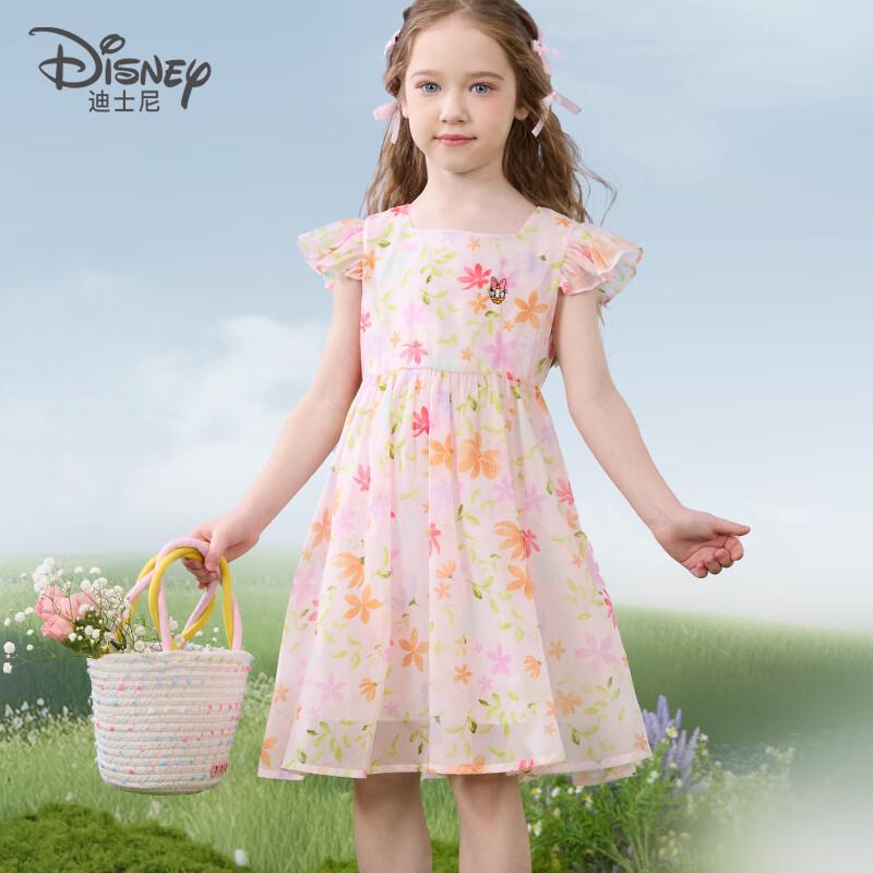 Disney Girls  Summer Chiffon Princess Floral Dress DQ039 120