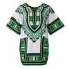 Unisex African Prints Dress Cotton Dashiki Shirt Ethnic Caftan