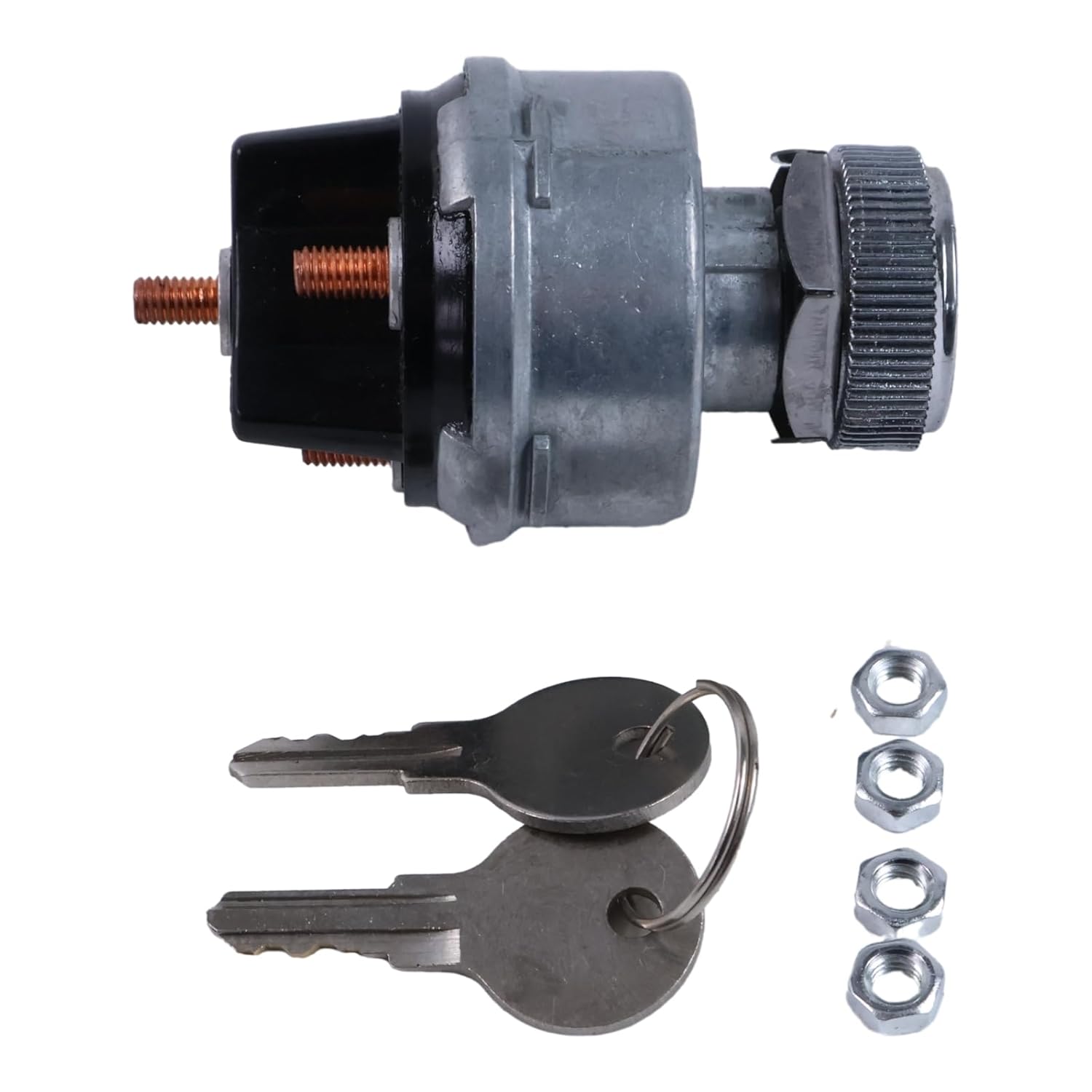 Ignition Switch w/2Keys 1101202 1073S926 for Lull 6K-42 644E-42 8K-42 944E-42