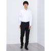 [Beams Heart] L/S shirt basket weave wide collar shirt men's WHITE 38