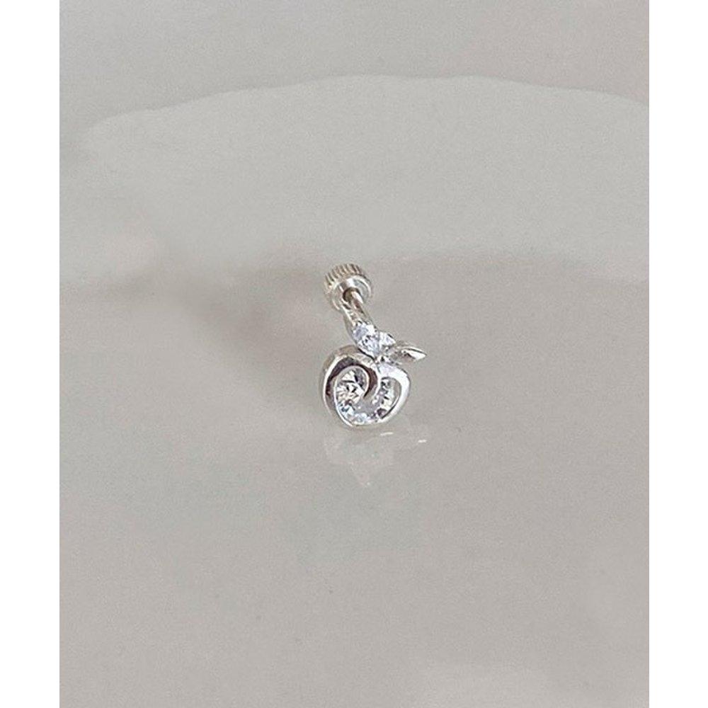 

[4Xtyle] (Silver925) Apple Piercing