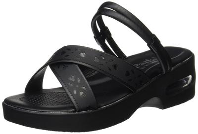 Wedge Beautiful Nurse Office M [Parfait] 5.5cm Heel, Legs, Sandals, Sandals, 16132, Black,