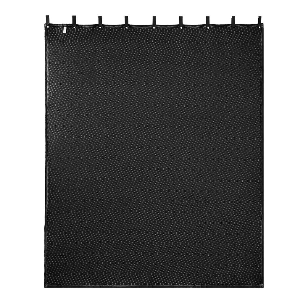 2 Pack Sound Dampening Blankets, 2438 x 2032 mm, Extra Large Soundproof Blanket with Grommets, Studio Grommeted Blanket with Cotton Filling, for