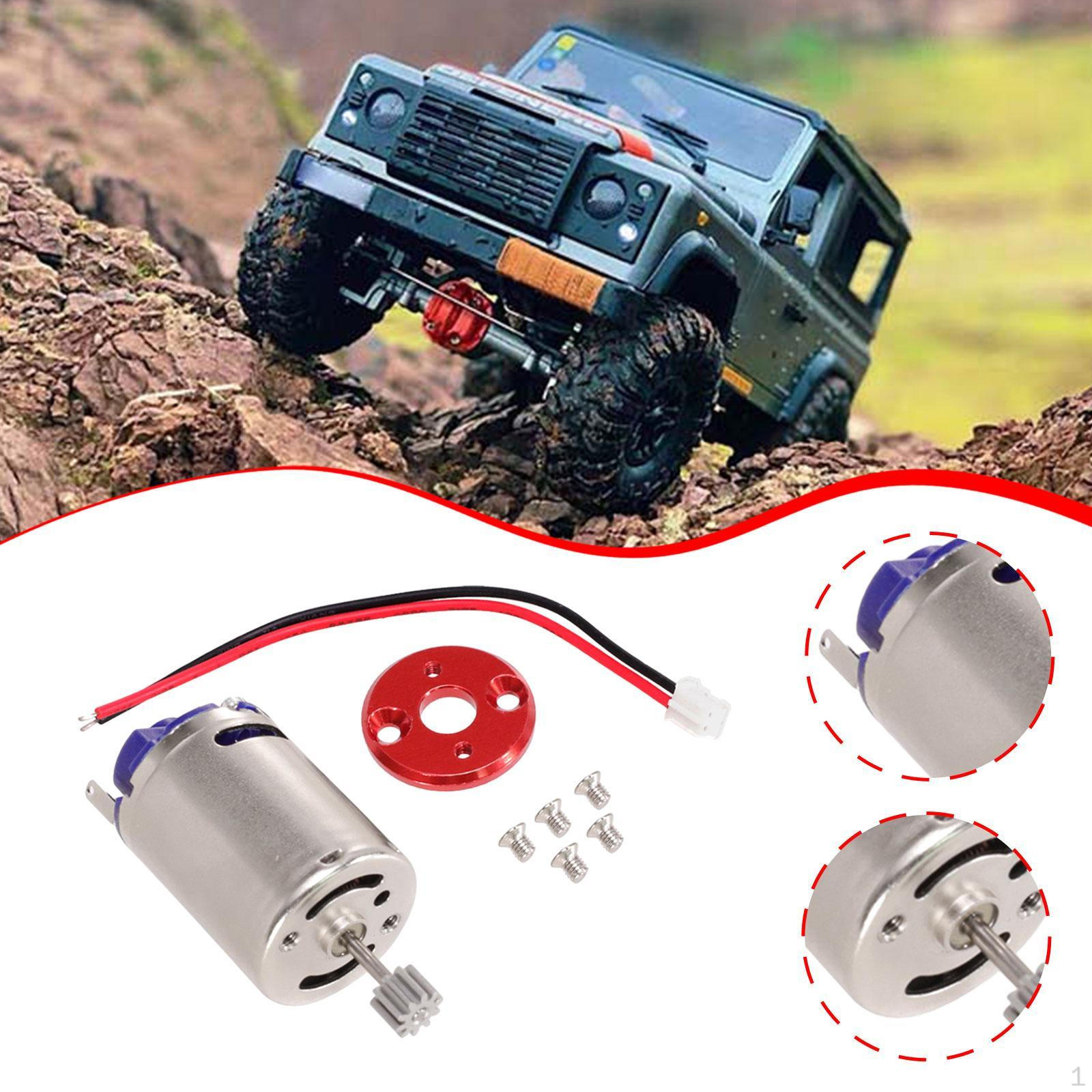 

RC Car Motor 27000RPM Replacement 370 Powerful for MN78 MN99S C24 C34 Crawler Red Base