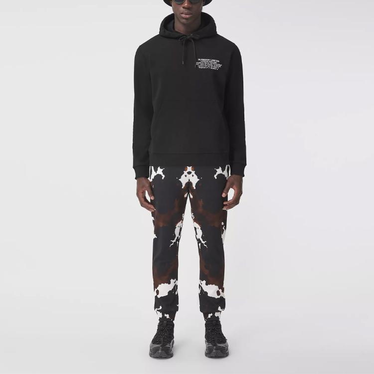 Burberry Location Print Drawstring Hoodie 80427531