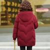 Stylish 2025 Winter Warm Cotton Coat for Middle-Aged & Elderly Women