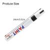12 Pcs Permanent Markers Oil Based Paint Pen White Paint Marker Gold Marker Pen Quick-Drying Glass Pen