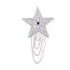 Stylish Crystal Rhinestone Star Tasse Iron On Patches Applique For Clothing Shoe Bag Sticker Jewelry Accessories