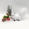 Squirrel Model Faux Fur Realistic Cute Rodent Miniature Figurine Ornament Handicraft