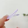 Children'S Gradual Change Of Color Simple Bb Clip Headgear Fashionable Girl One-Word Clip Side Clip Fixed Broken Hair Bangs Hairpin Card