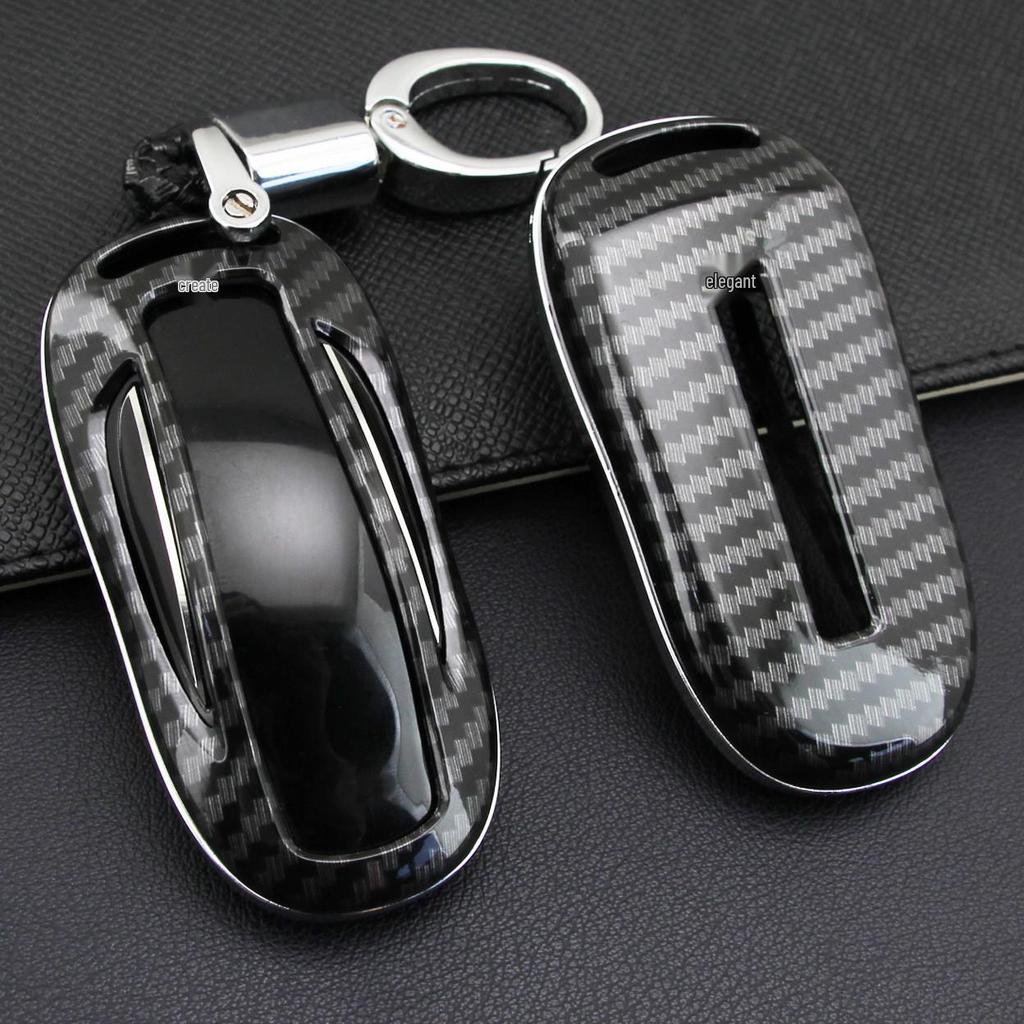 Tesla Model S Carbon Fiber Key Fob Protective Cover