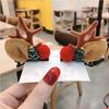 Girls Side Clip Children Gift Women Barrettes Antler Hairpins Bangs Clip Christmas Hair Clips
