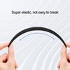 4pcs Car Door Protector Black White Clolor Auto Edge Corner Guard Protective Bumper Sticker Vehicle Door Protector Accessory