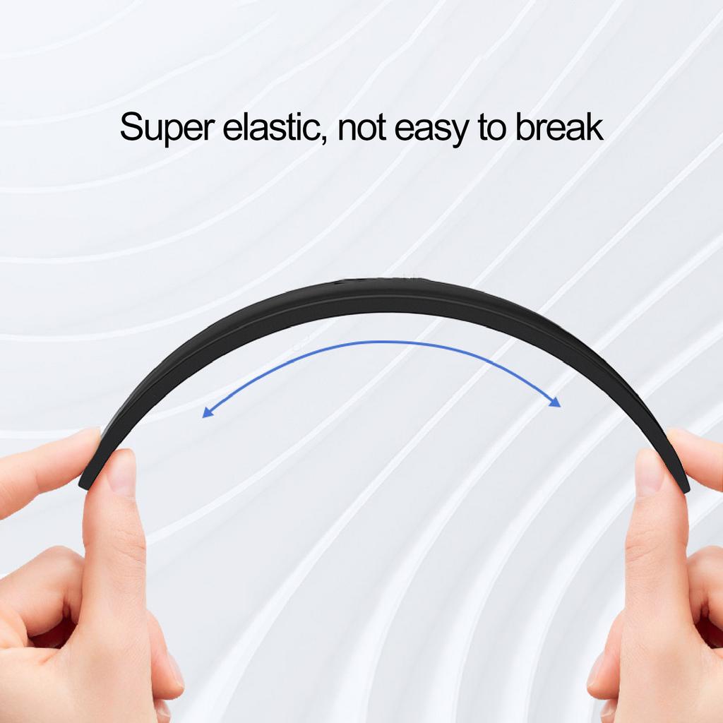 4pcs Car Door Protector Black White Clolor Auto Edge Corner Guard Protective Bumper Sticker Vehicle Door Protector Accessory