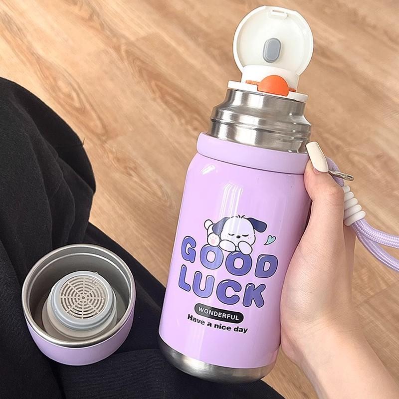 Sanrio Hello Kitty Insulated Water Bottle With Vacuum Technology For Girls And Travel