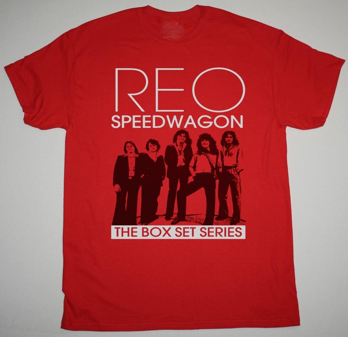 Vtg REO Speedwagon Music Band Heavy Cotton Red All Size Men Women Shirt C172 S