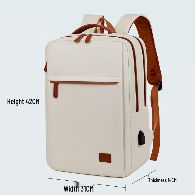 Women's High-end Cross-border Laptop Backpack - Large Capacity for Casual Business Trips