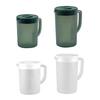 Plastic Water Pitcher with Lid 0.6/0.7 Gallon Cold Drink Dispenser for Juice Iced Tea Lemonade Wide Mouth Ergonomic Handle Refrigerator Storage