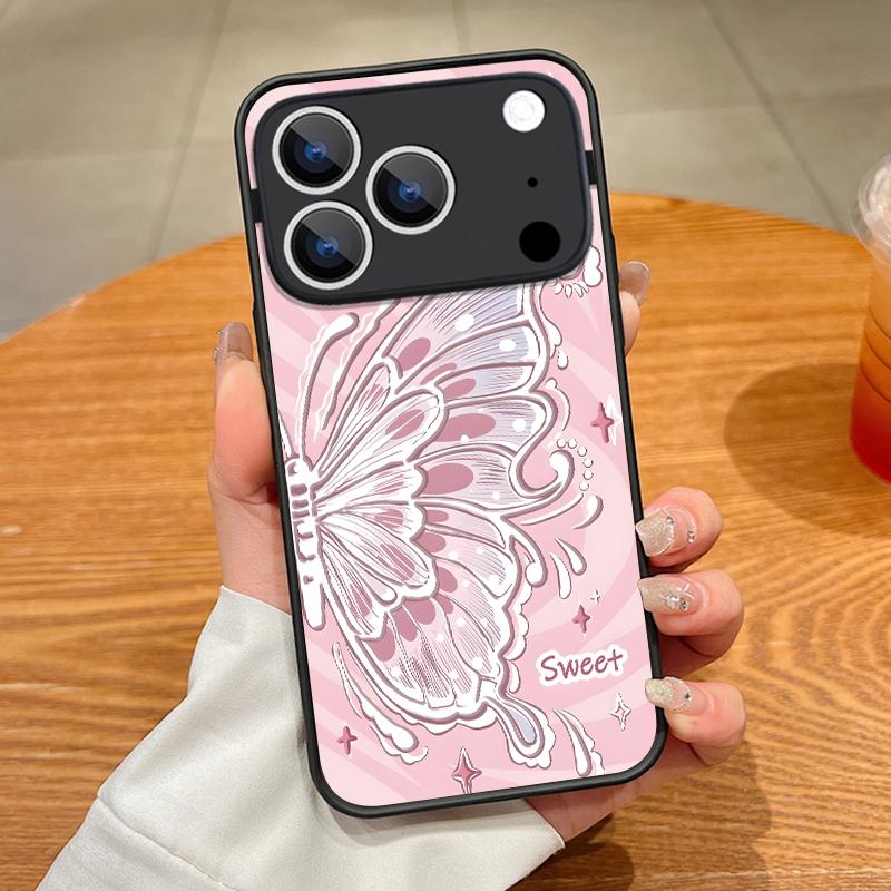 Fantastic Butterfly Print Case For iPhone 17 Pro Max Case iPhone 16 Pro Max 15 14 13 16E 17E Magnetic For Magsafe Hybrid Matte Cover
