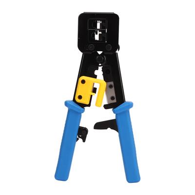 Multifunctional Ethernet Crimper Pliers Accurate Labor Saving Ethernet Crimping Tool for J45 RJ12