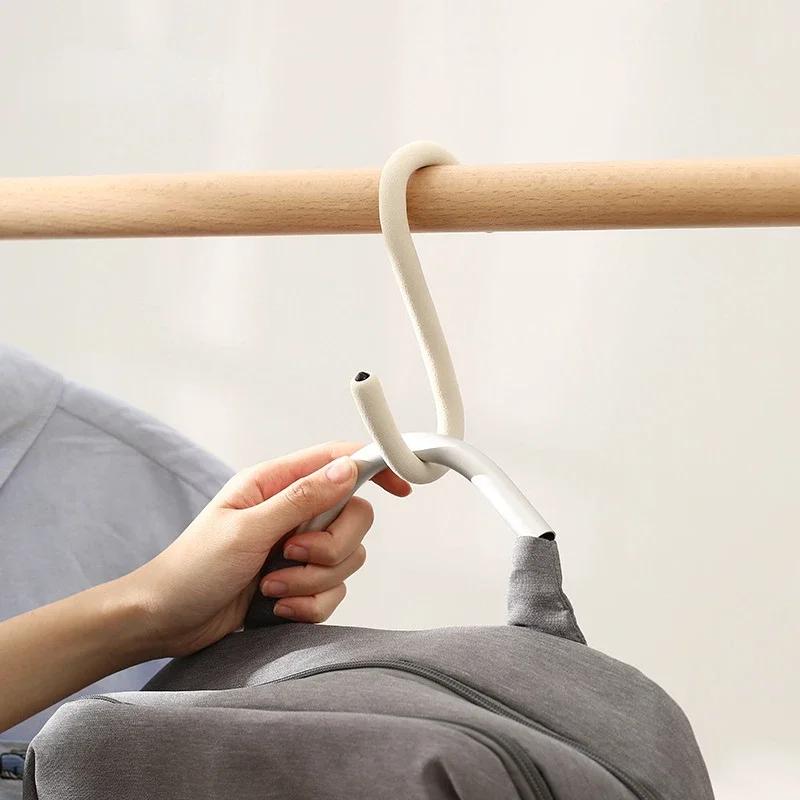 Portable Free Bending S Hooks Flexible Hook for Carseat Cupboard Lock and Phone Stand Home Outdoor Multi Functional Assistant