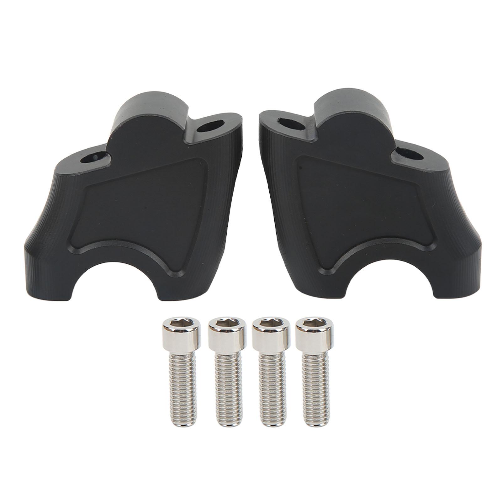 2PCS Rehausseurs de Guidon Alliage d'Aluminium CNC Remplacement pour   TRK502X 502C  250  300