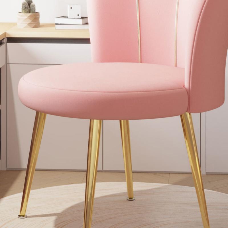 Nordisches Schminkstuhl Design Heimstühle Mit Rückenlehne Schlafzimmer Make-up Hocker Kreativer Sessel Esszimmerstühle Möbel