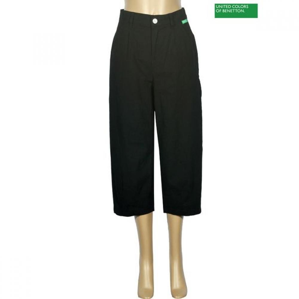 

[Benetton] Benetton Back Banding Short Jar Denim Pants Badpb5531 WH_white/46