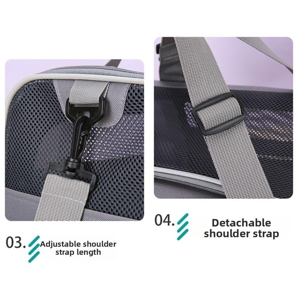 Large Capacity Pet Carrying Bag Foldable Pet Carrier Bag Pet Travel Bag  Transport