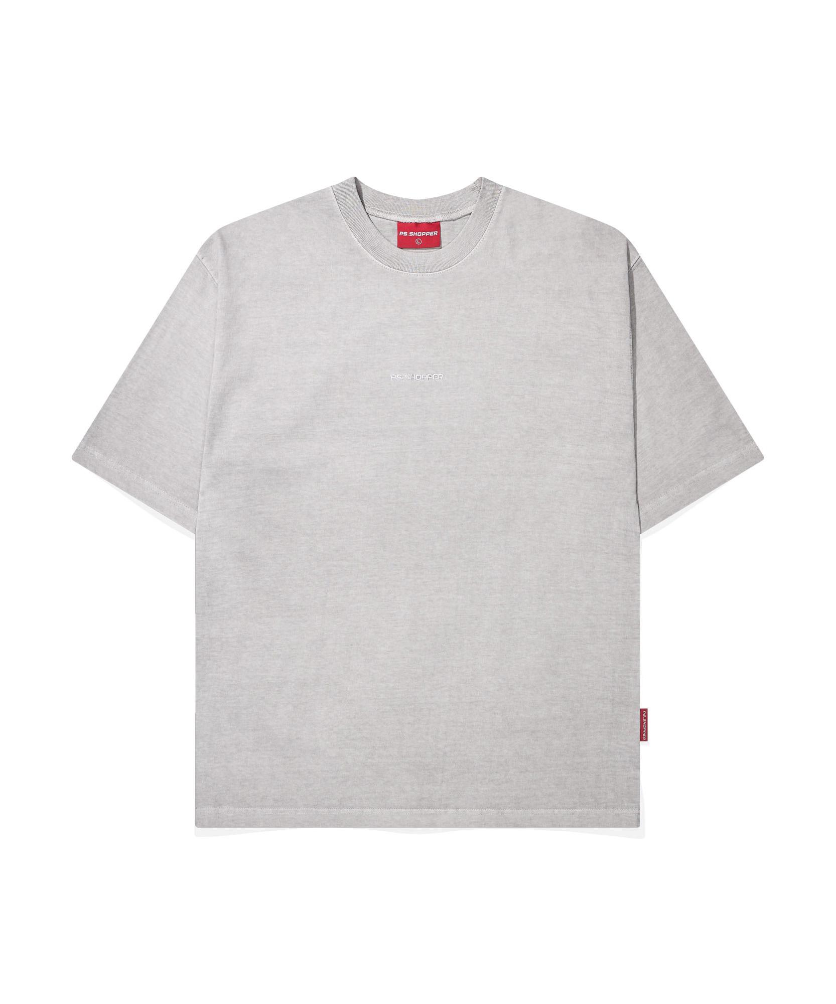 Ps Shopper Original Pigment Washed Short Sleeve [Light Gray] L