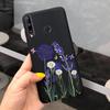 For Huawei Y7P 2020 P40 Lite E Case Cute Flower Silicone Phone Cases For Honor 9C Soft TPU Cover Bumper On Huawei P40Lite E etui