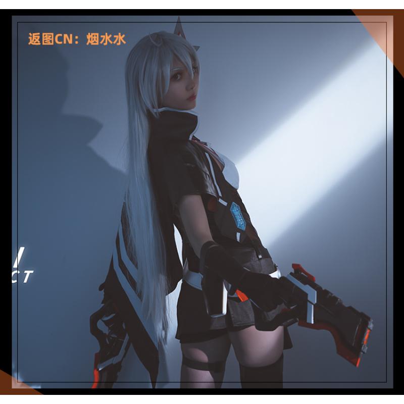 Hra  Impact 3 Kiana Kaslana Cosplay Kostým Dámske Sexy Šaty 3D Pokrývka hlavy Rukavice Plášť Uniforma Halloweenske Párty Oblečenie