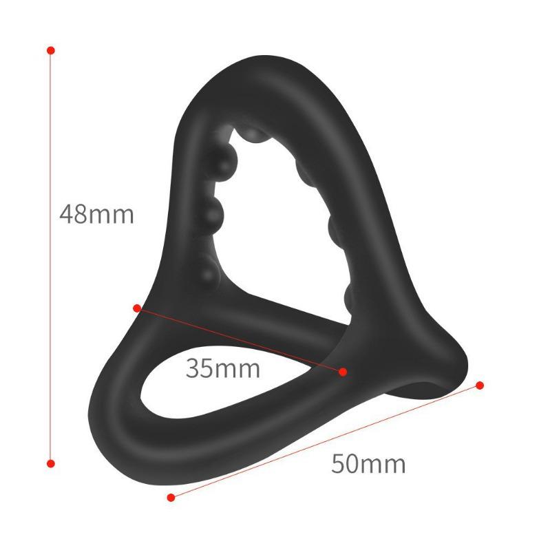 Anneau de sperme en silicone liquide avec tête de requin: Résistance du prépuce chez l'homme. Jouet sexuel pour adulte.