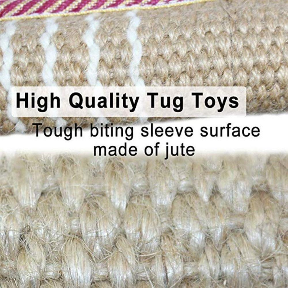 Pet Accessories Bite-resistant Dog Bite Pillow Interactive Durable Pet Chew Sticks Rope Handles Dog Tug Toy for Cats and Dogs