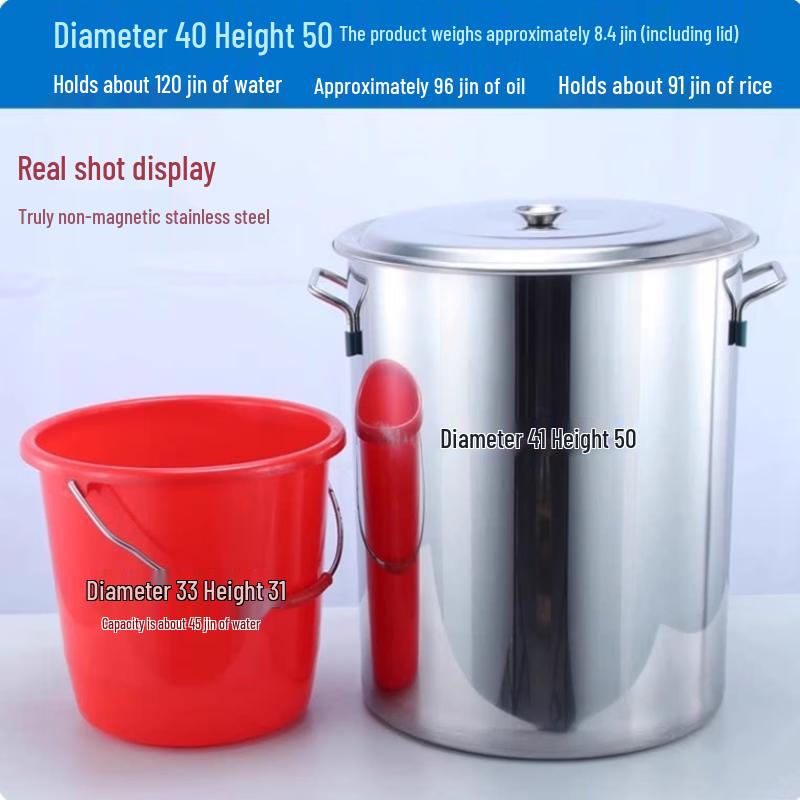 JPHZNB Stainless Steel Pot with Lid