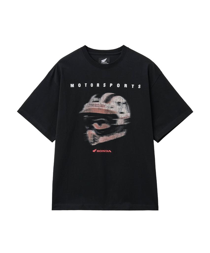 PHYPS MOTORCYCLE Motorsports Helmet Short Sleeve Black