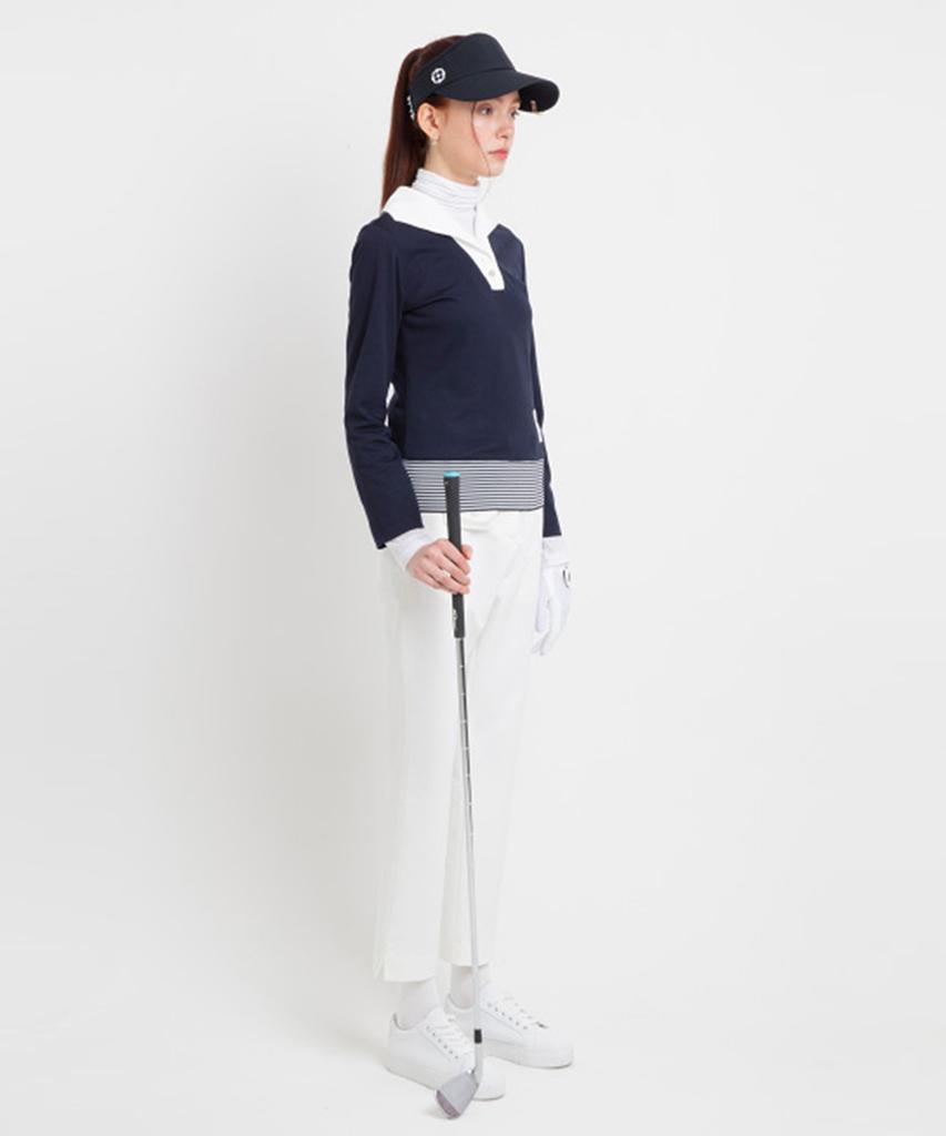 AVEN Pocket Slit Pants White